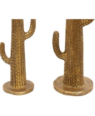 Eclectic Cactus Sculpture, Set of 2
