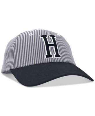 Tommy Hilfiger Men s Embroidered Hano Ithaca Stripe Cap Macy s