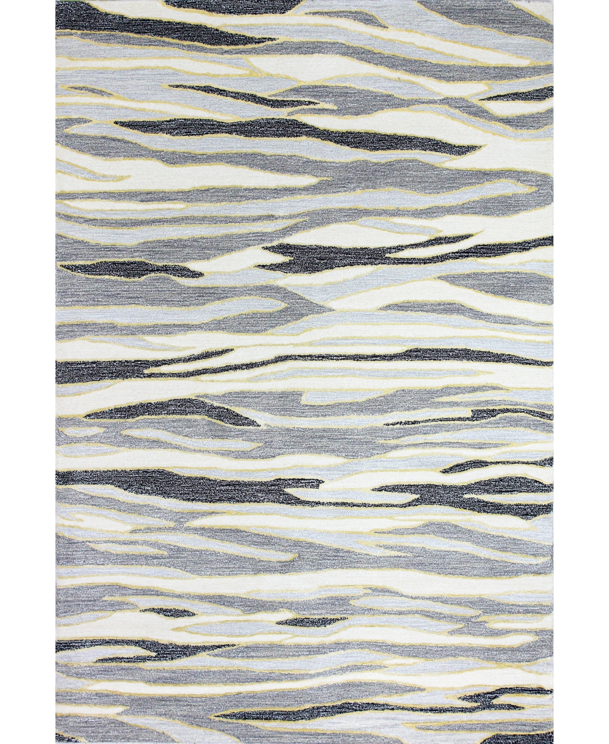 Bb Rugs Downtown DTN374 7'9in x 9'9in Area Rug - Ivory