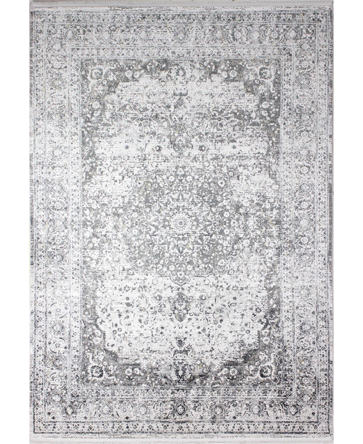 Bb Rugs Charm Chm135 5' X 8' Area Rug In Ivory,gray