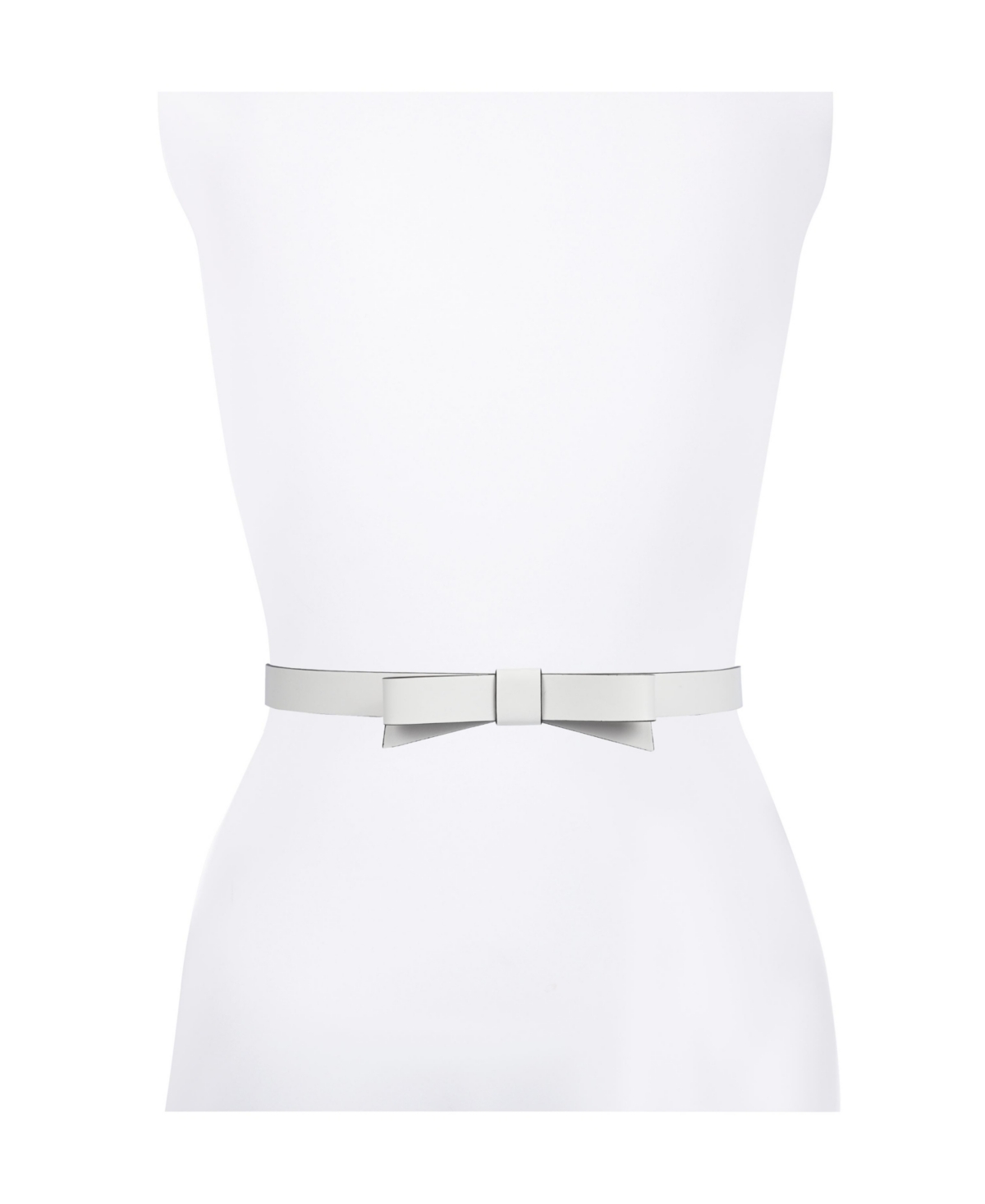 Kate Spade New York Bow Belt In White