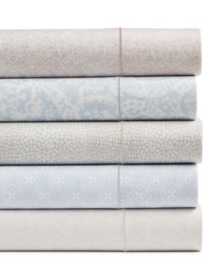 Charter Club Sleep Luxe Printed 800 Thread Count Cotton 4-Pc. Sheet Set ...