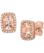 Rose Gold Morganite Earrings Macy s