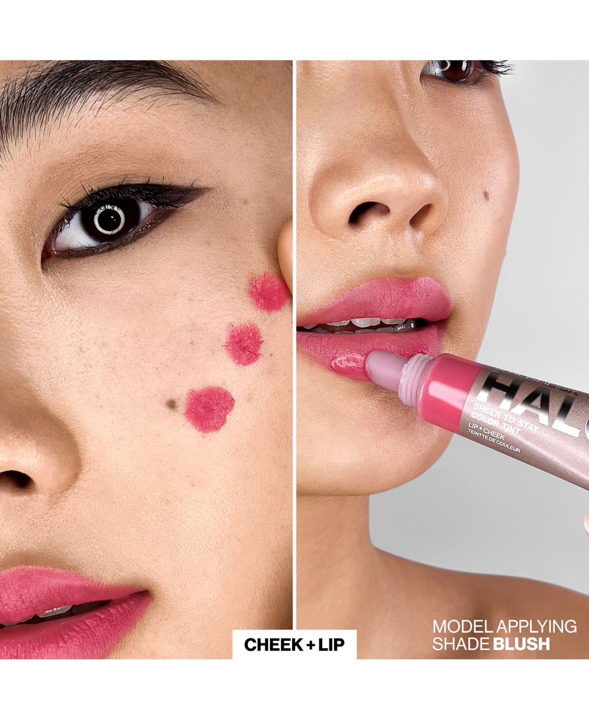 Smashbox Halo Sheer To Stay Lip + Cheek Tint, oz. -(cool mauve)