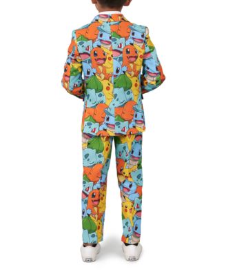Toddler and Little Boys Pokemon Licensed Suit, 3-Piece Set