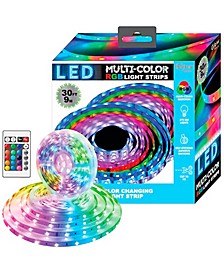 Color LED with Remote, 30'