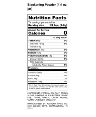 Fish Seafood Spice Blend Collection Gift Set, 4 Piece