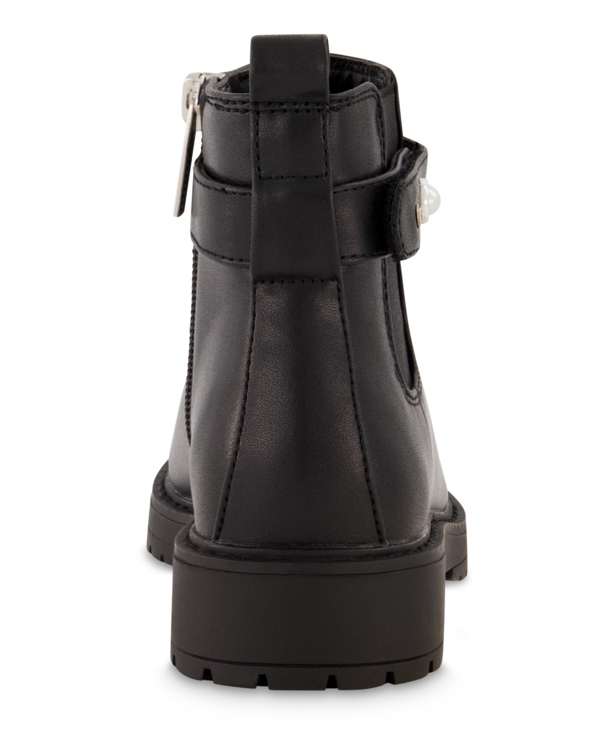 Marc Fisher Little Girls Ankle Strap Zipper Chelsea Boots