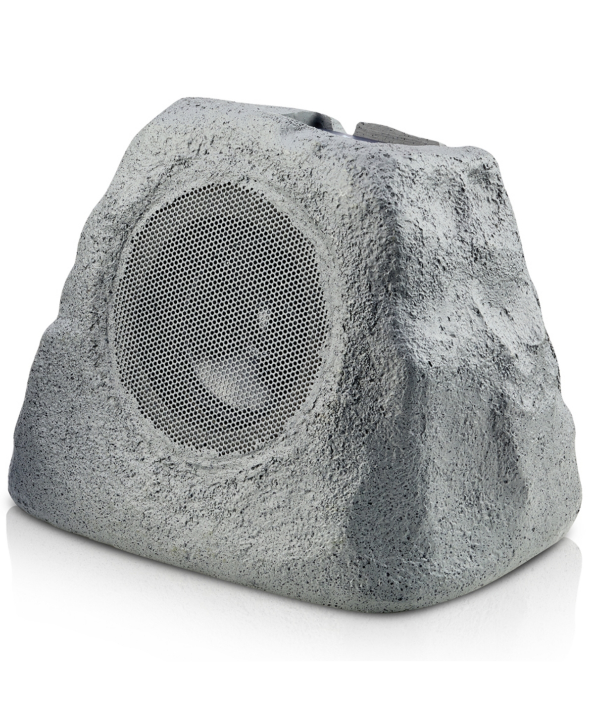 Ihome Ihrk-500ltms Solar Powered Wireless Rock Speaker In Gray