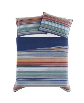 Met Stripe Yarn Dye 3 Piece Quilt Set, King