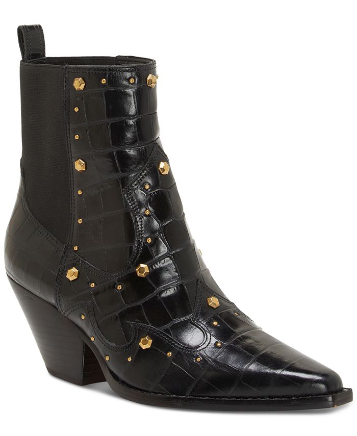 Vince camuto black 2025 studded booties