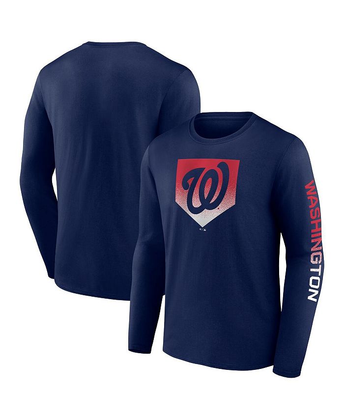 Lids Washington Nationals Fanatics Branded Official Logo T-Shirt - Red