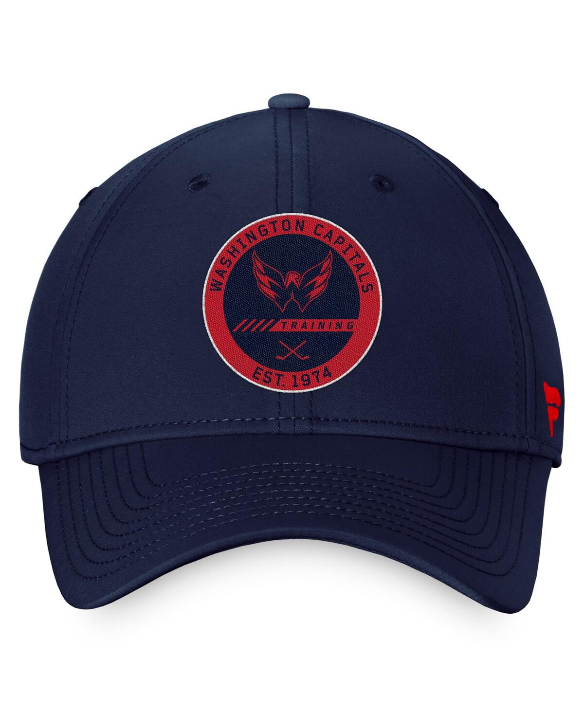 Fanatics Branded Navy Columbus Blue Jackets Authentic Pro Team Training Camp Practice Flex Hat In Navy