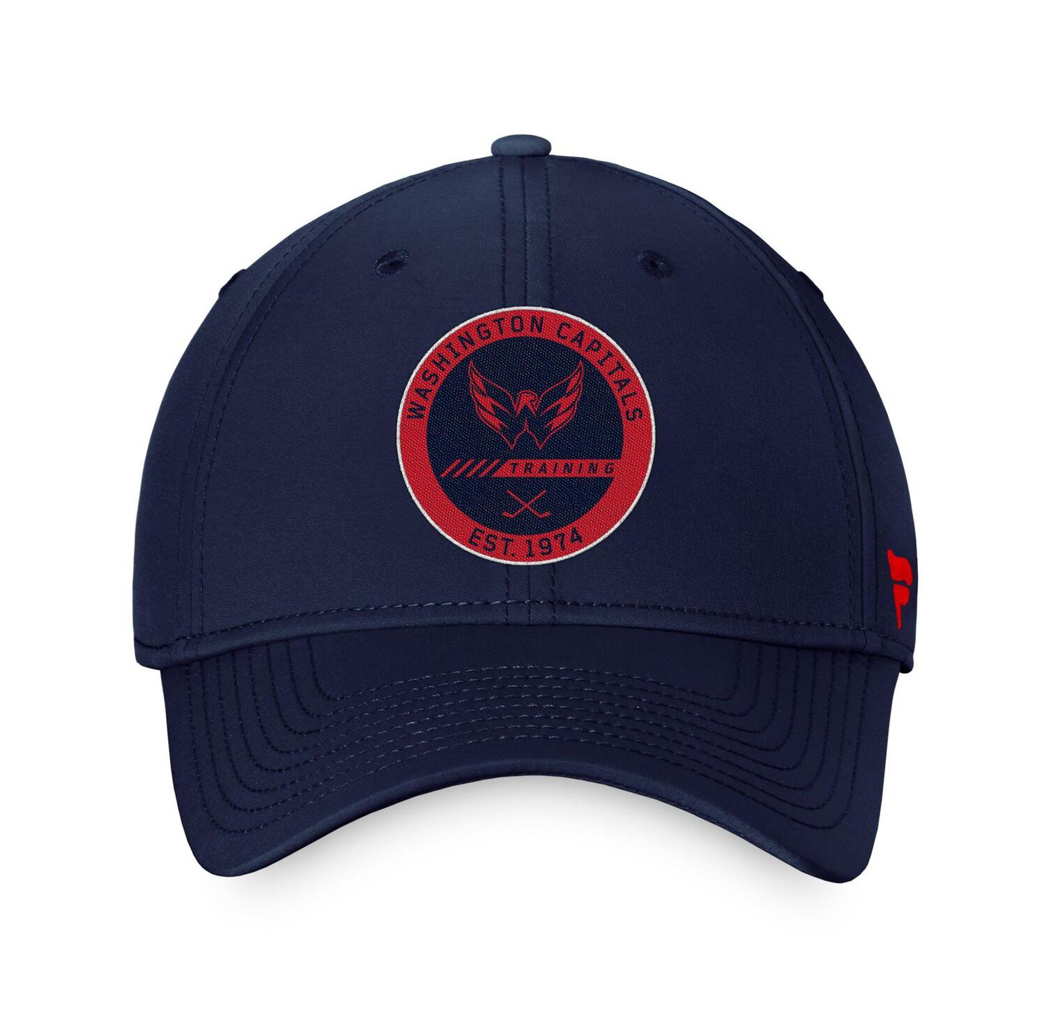 Men's Navy Washington Capitals Authentic Pro Training Camp Flex Hat
