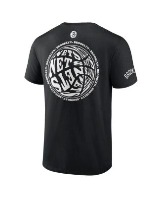 Men's Black Brooklyn Nets Basketball Street Collective T-shirt