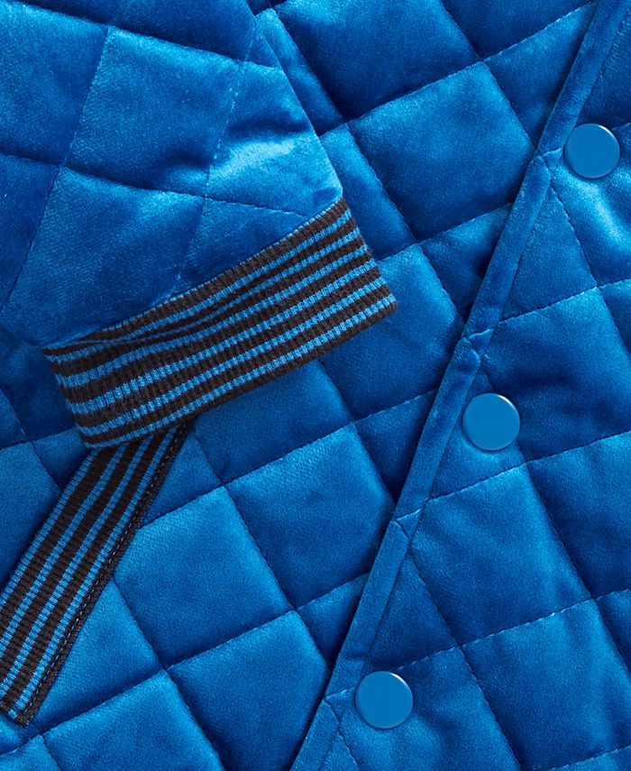 First Impressions Baby Boys Quilted Velvet Jacket, Created for Macy's