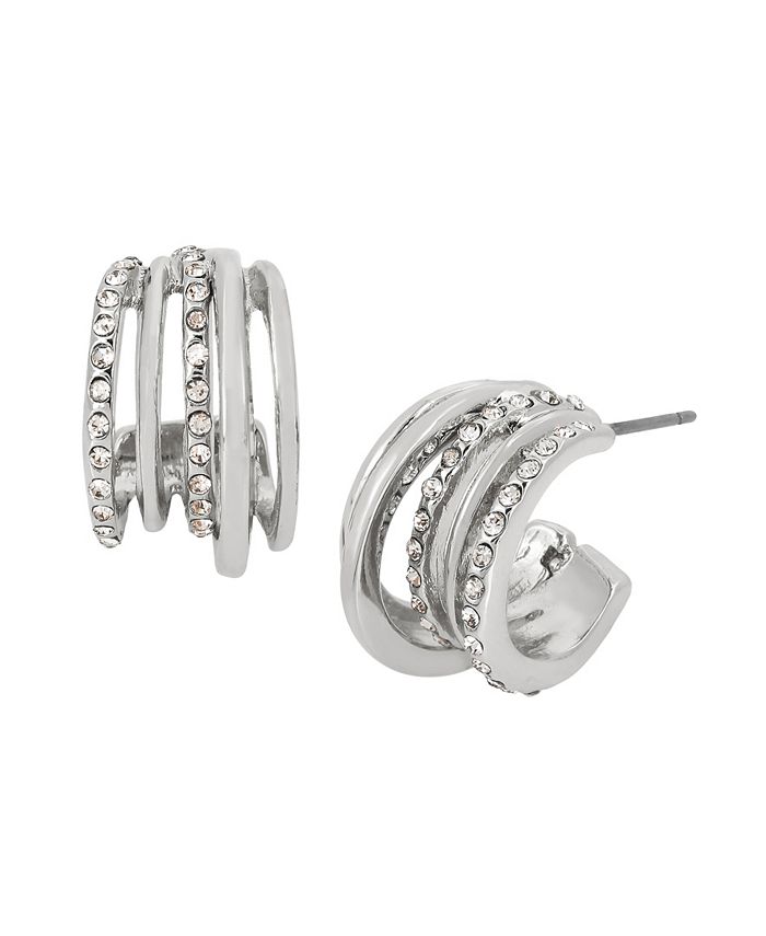 Steve madden hoop earrings clearance