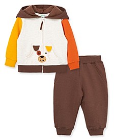 Baby Boys Hoodie and Pants, 2-Piece Set