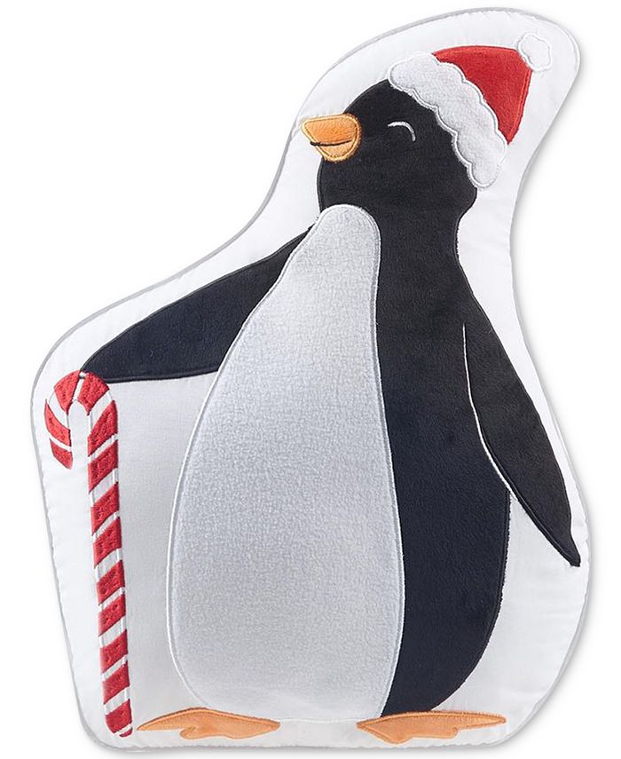 Charter Club Kids Penguin Figural Decorative Pillow, Created for Macy's