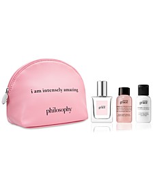 Receive a Free 4pc Amazing Grace gift with any $96 philosophy purchase!