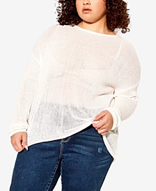 Plus Size Lori Long Sleeve Sweater
