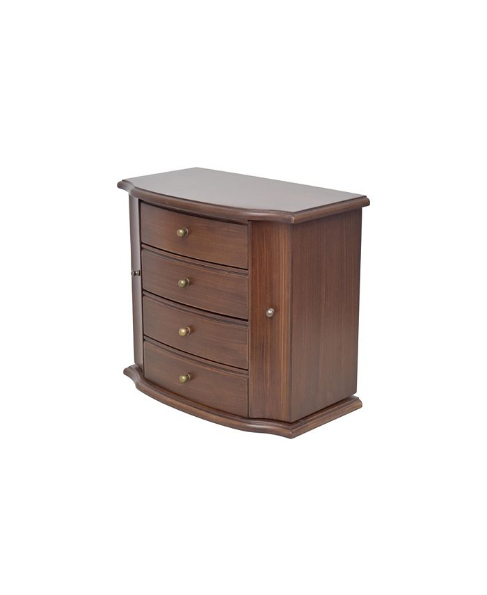 PKO Inc. Traditional Brushed Jewelry Box Macy's