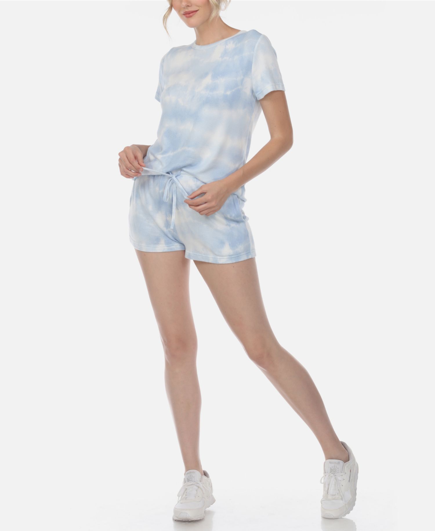 Women's 2 Piece Top Shorts Lounge Set