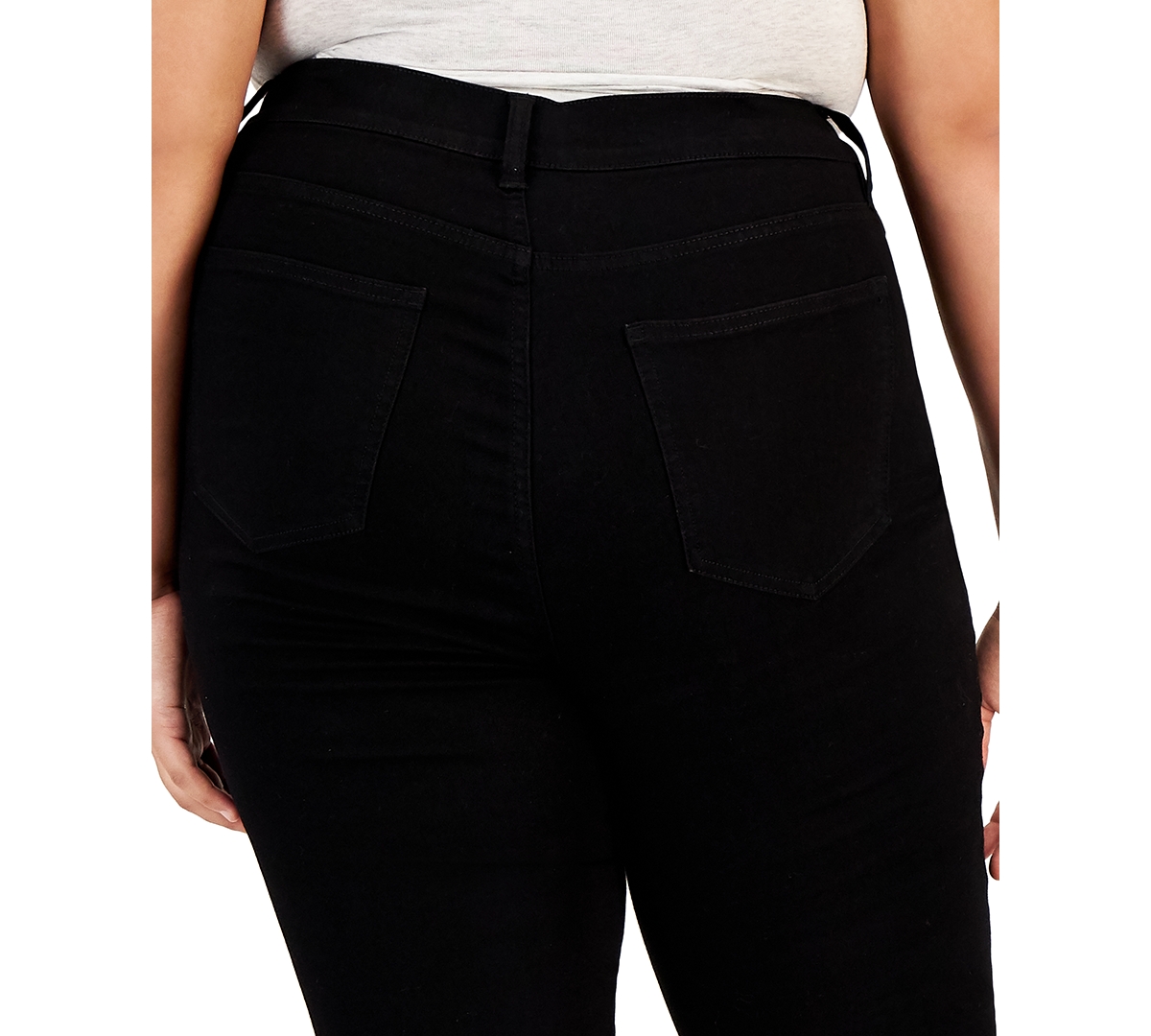 Celebrity Pink Trendy Plus High Rise Skinny Ankle Jeans