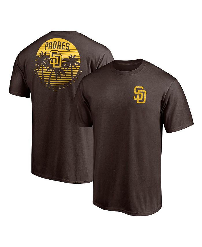 Fanatics Men's Branded Brown San Diego Padres Palm Trees and