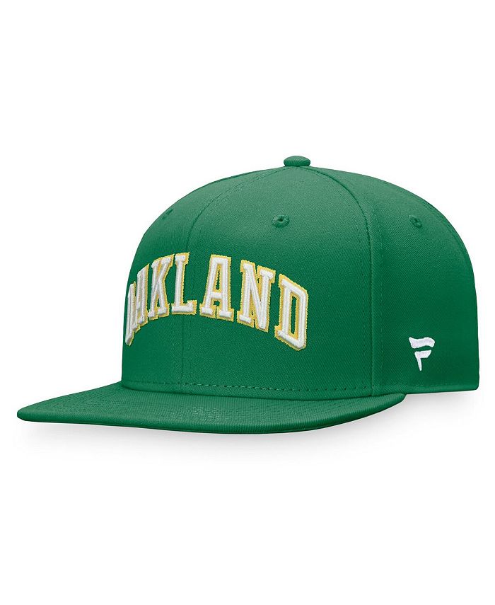 Oakland Athletics Fanatics Branded Cooperstown Collection Fitted Hat - Kelly  Green