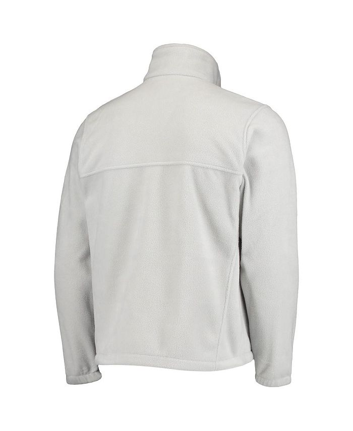 Columbia Men s Los Angeles Lakers Gray Flanker Full Zip Jacket