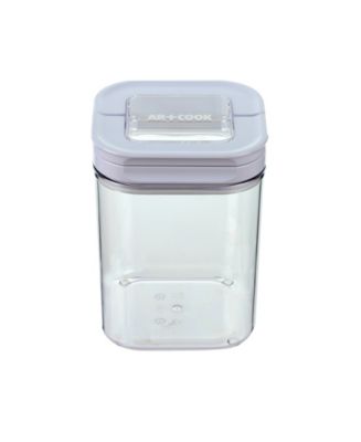 Art & Cook Square Airtight Food Storage Container, 1.16 Quart - Macy's
