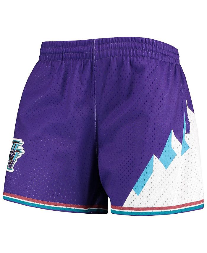 Mitchell & Ness Women's Purple Utah Jazz Jump Shot Shorts Macy's