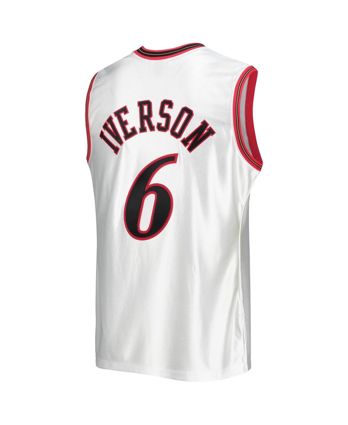 Men's Mitchell & Ness Allen IversonEastern Conference Hardwood Classics 2002 Nba All-Star Game Authentic Jersey - White