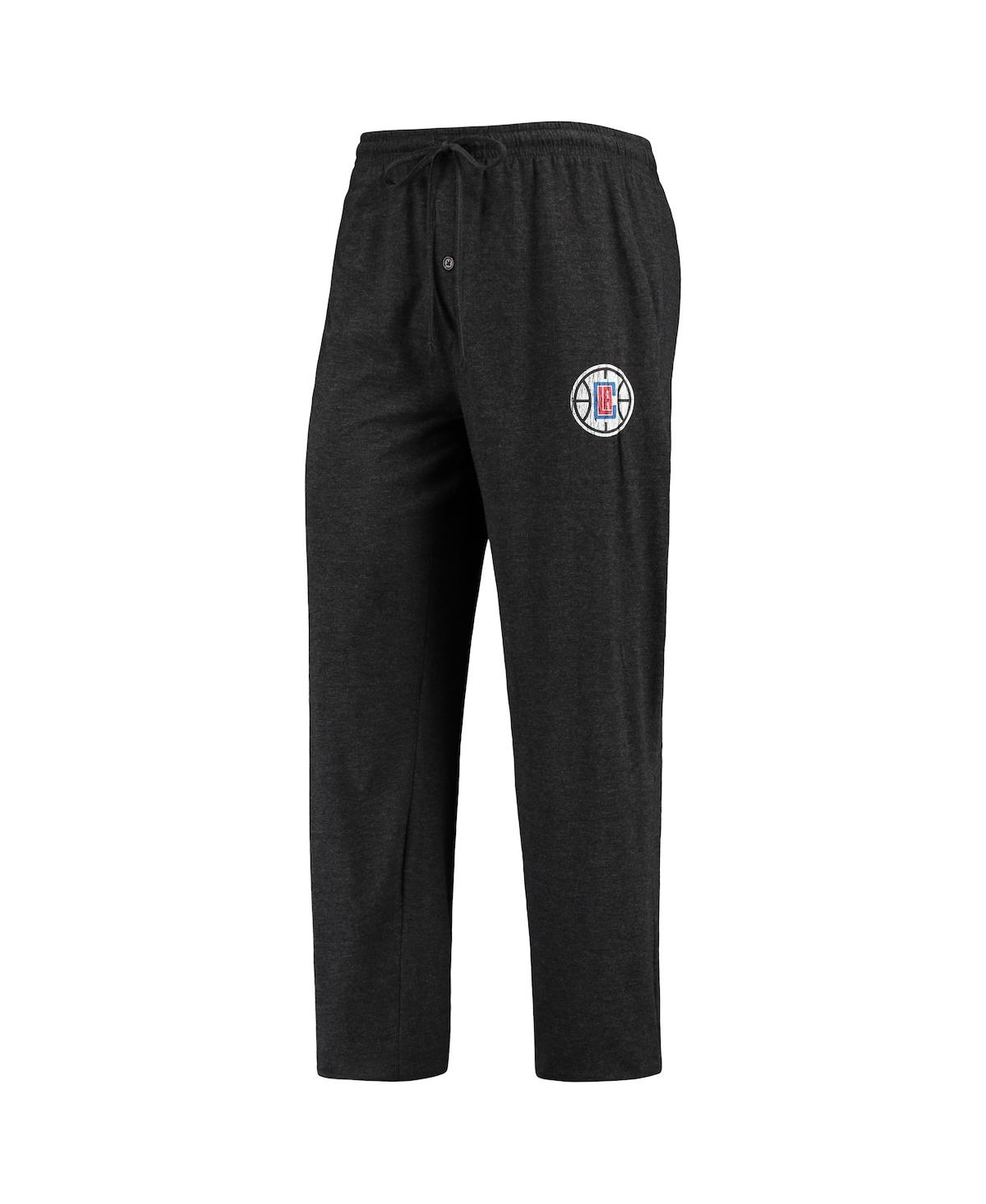 Shop Concepts Sport Men's  Black, Royal La Clippers Long Sleeve T-shirt And Pants Sleep Set In Black,royal