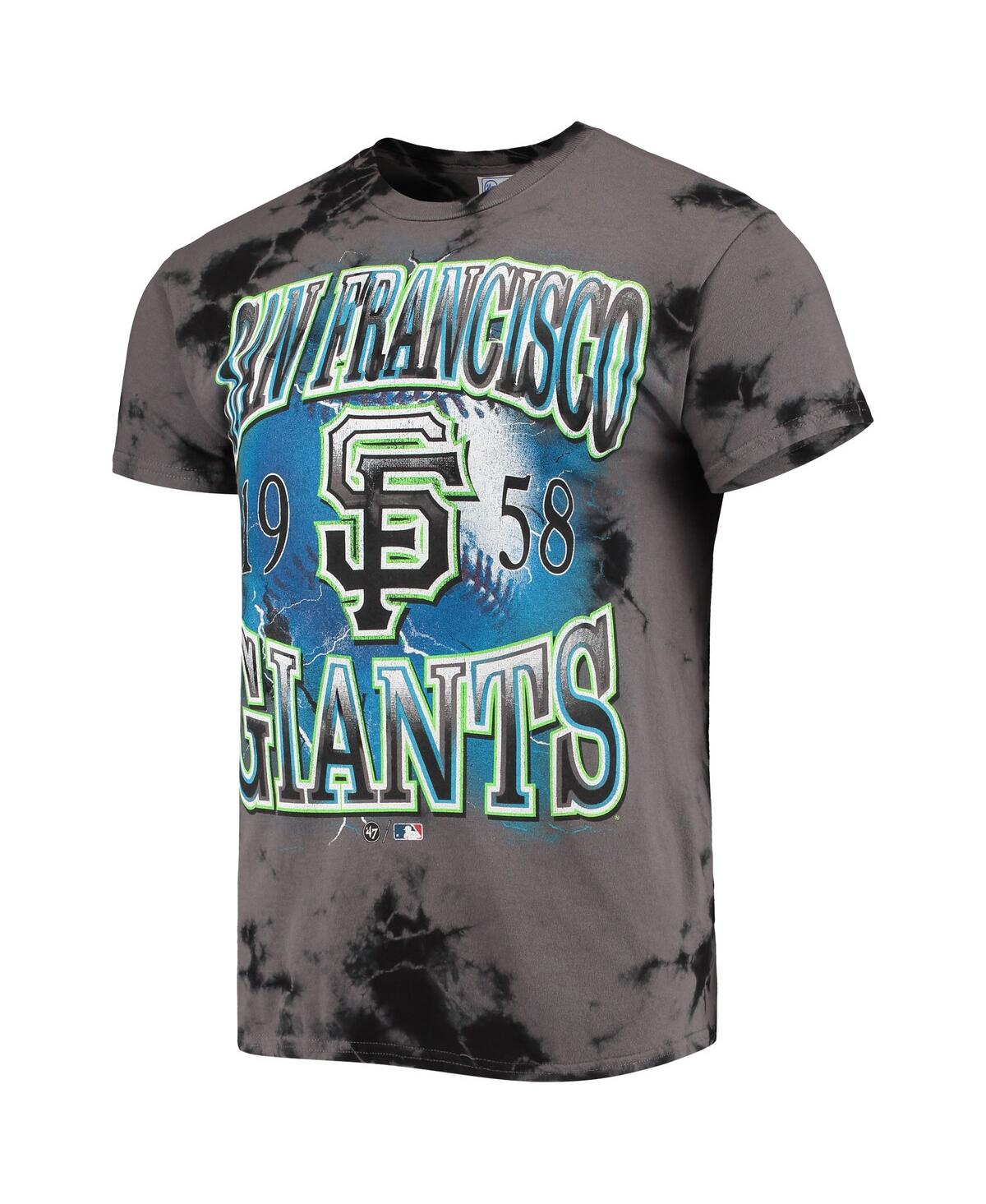 Shop 47 Brand Men's '47 Charcoal San Francisco Giants Wonder Boy Vintage-like Tubular T-shirt