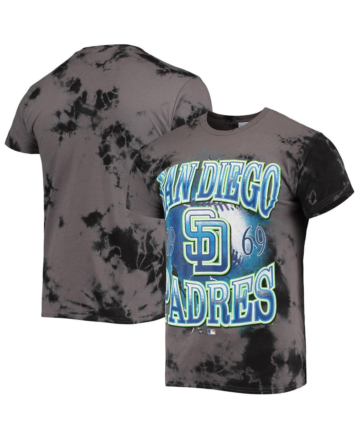Men's '47San Diego Padres Wonder Boy Vintage-Like Tubular T-shirt - Charcoal
