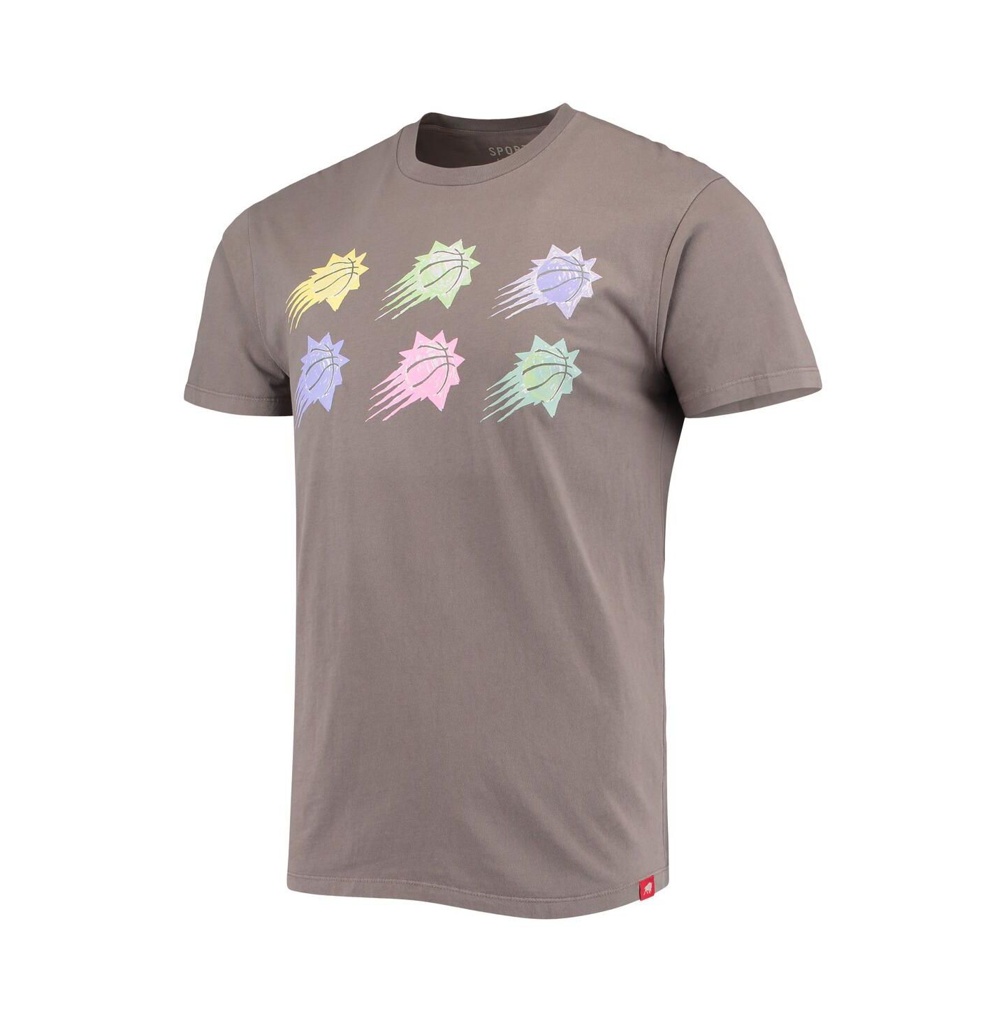 Мужская футболка Sportiqe Charcoal Phoenix Suns Street Capsule Bingham — фото 3