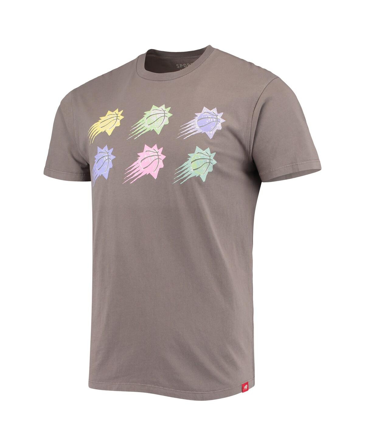 Shop Sportiqe Men's  Charcoal Phoenix Suns Street Capsule Bingham T-shirt