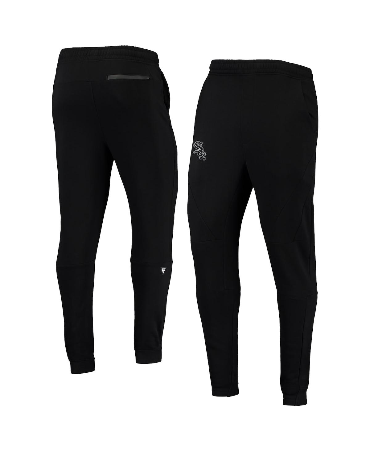 Men's Levelwear Black Chicago White Sox Tempo 22 Fleece Pants - Black