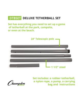 Deluxe Tether Ball Set. 10 Piece