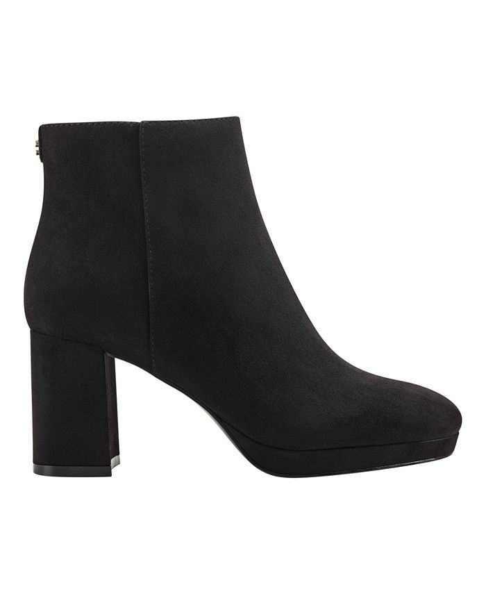Bandolino Women's Bari Pointy Toe Booties Brown Size 9 M