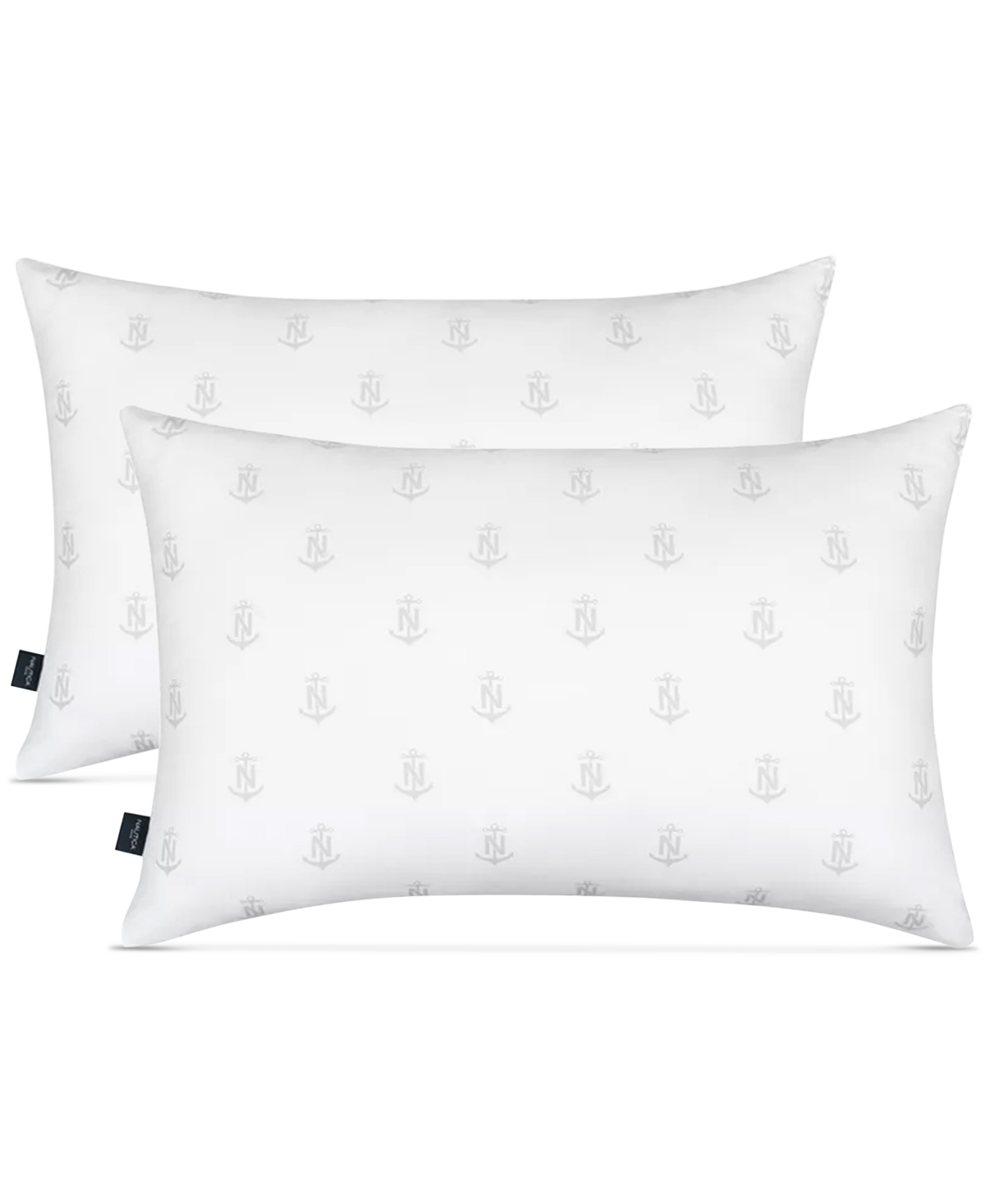 Nautica True Comfort All Position King Pillows, Set Of 2 In White
