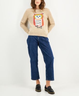 Weekend Max Mara - Women's Owl-Graphic Sweater
