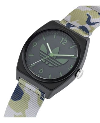 Unisex Three Hand Project Two Camo Fabric Fastwrap Watch 38mm