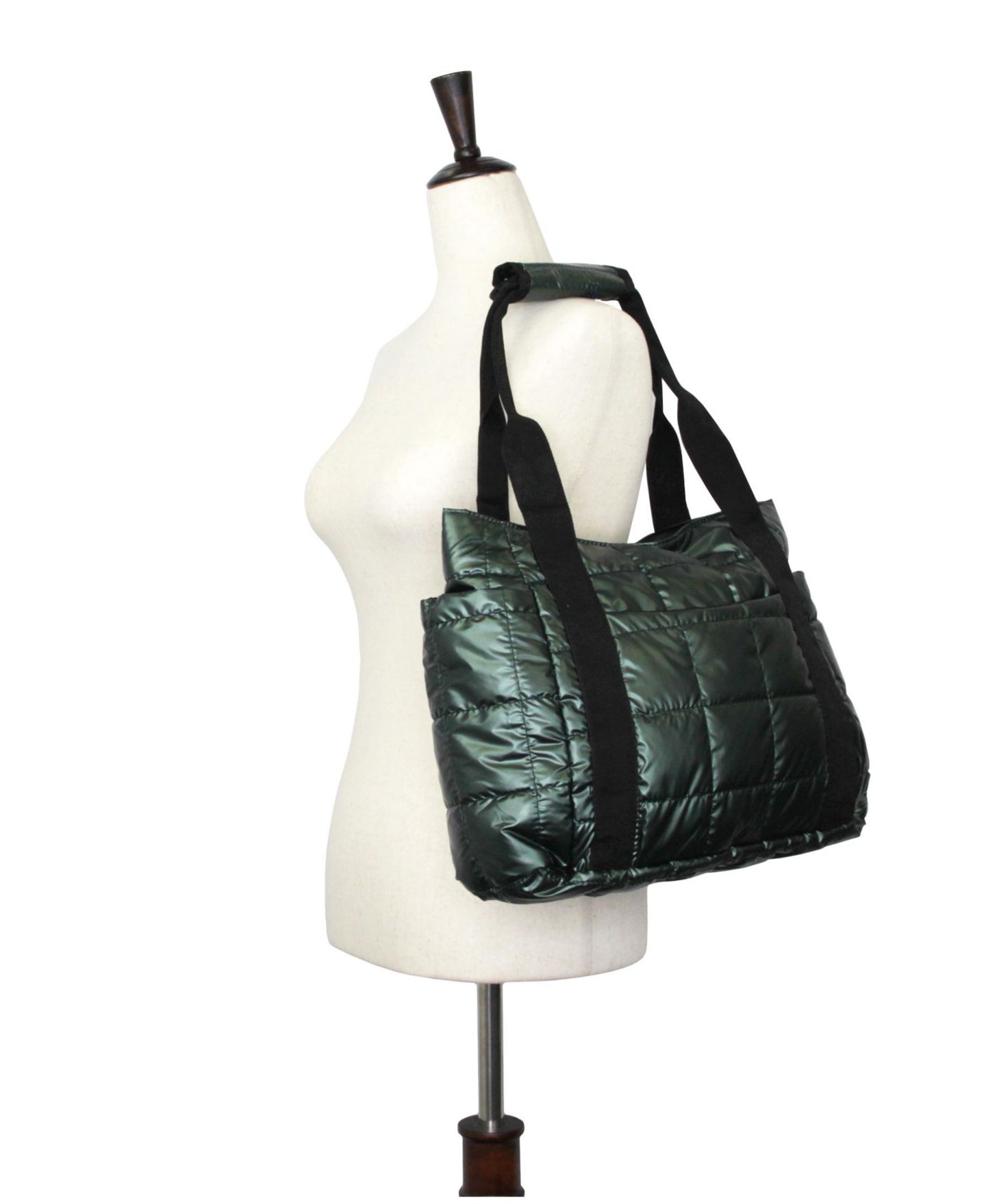 Женская сумка Olivia Miller Sutton Medium Tote, цвет: Зелёный — фото 7