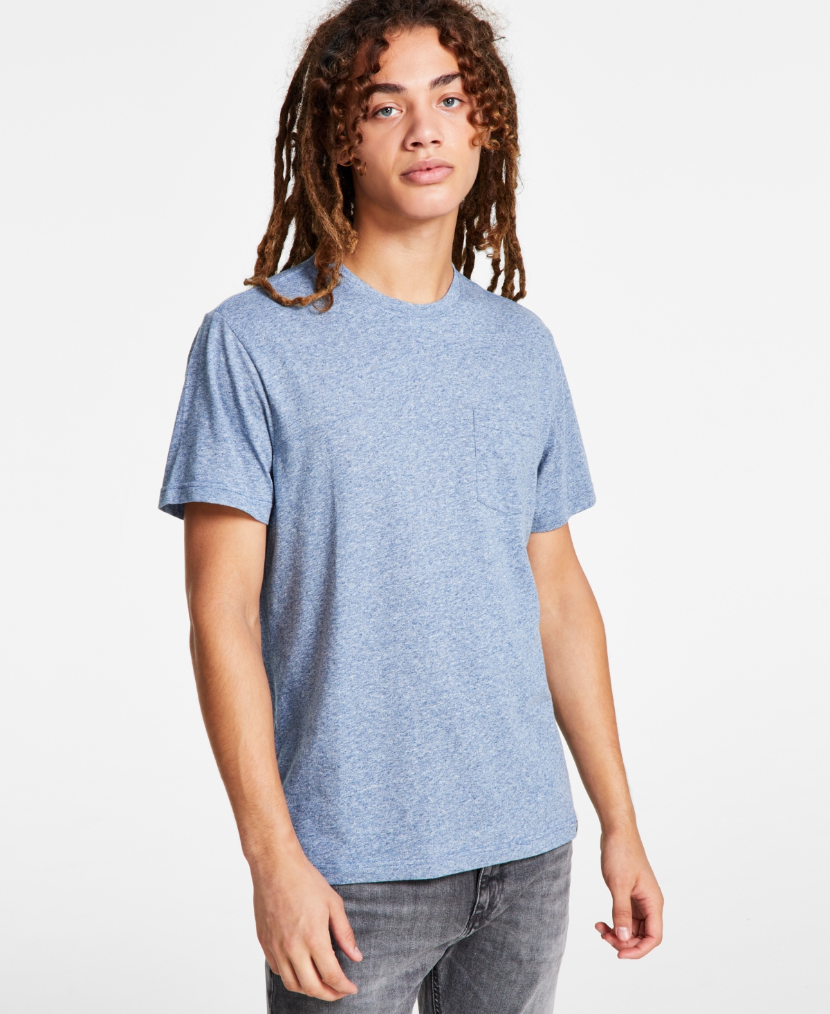 Sun + Stone Men's Regular-fit Jersey Slub T-shirt, Created For Macy's In Blue