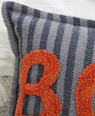 Halloween Boo Decorative Pillow, 24" x 14"
