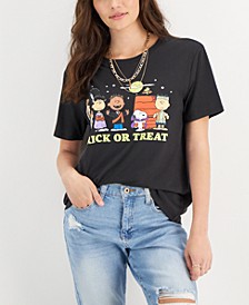Juniors' Trick Or Treat Graphic T-Shirt