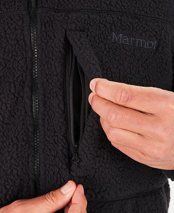 Marmot Men's Aros Fleece Jacket Brown Size Medium